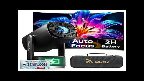 EU/US Direct SkyEcho FreeONE-Pro Auto Focus Built-in battery Ceiling Projector Android Review