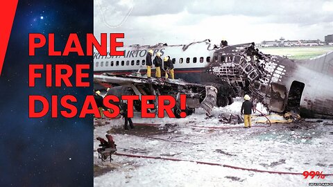 PLANE CATCHES FIRE ON TAKEOFF! The Manchester Airport Disaster! (1985 Tragedy)