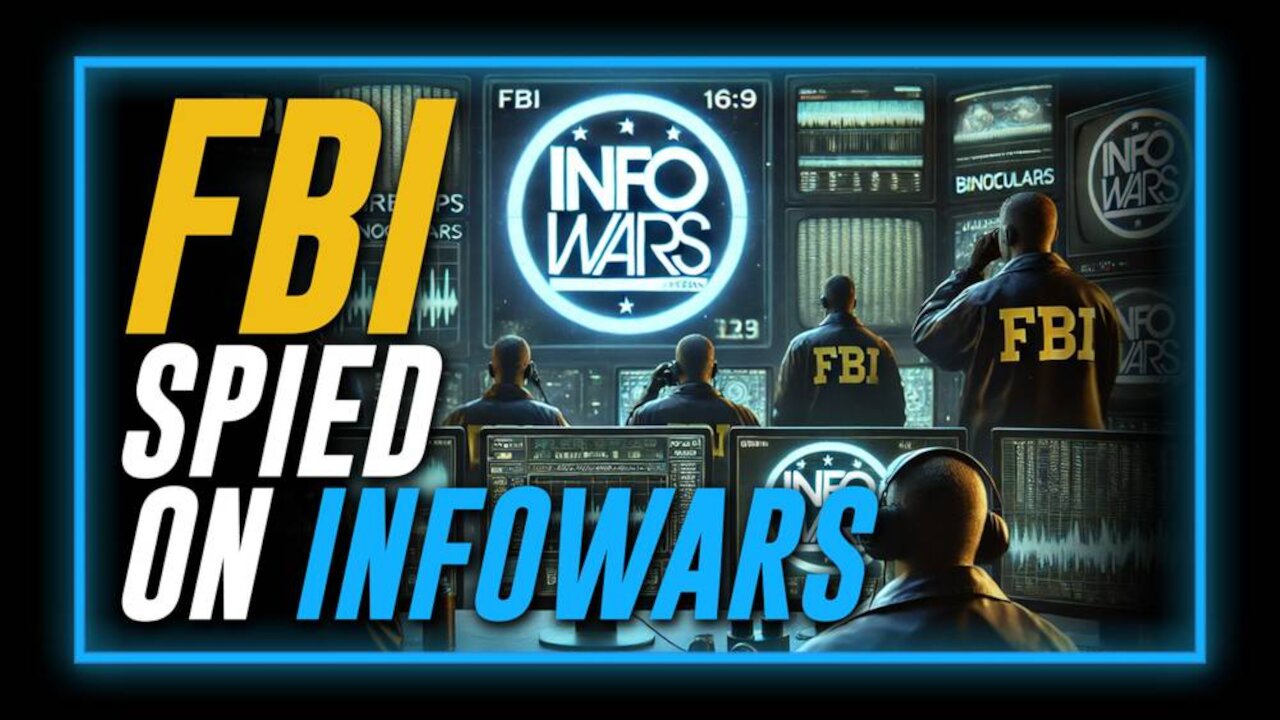 BREAKING EXCLUSIVE: Learn How The Deep State Secretly Labeled Alex Jones As A Terrorist National Security Threat For Decades & Placed Him Under Constant FBI Surveillance