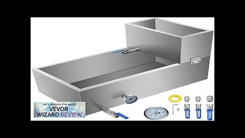 VEVOR Maple Syrup Evaporator Pan 30x16x19 Inch Stainless Steel Maple Syrup Boiling Review