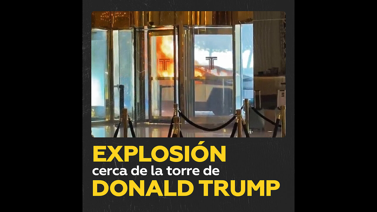 Reportan una explosión cerca de la torre de Donald Trump en Las Vegas