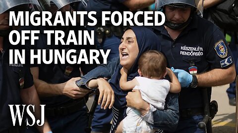 Armed Police Force Migrants Off Train in Hungary | PSN