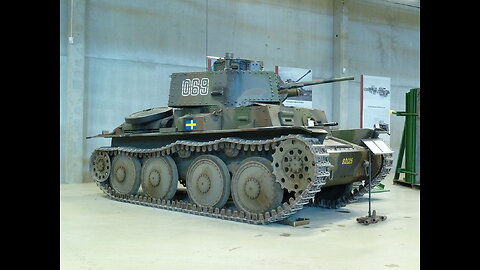 Swedish m 41 tank walkaround