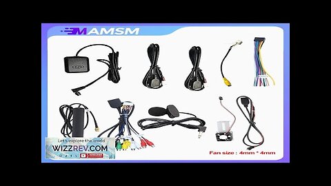 MAMSM Microphone 4G Card Fan USB GPS Rear View Camera RCA Output Review