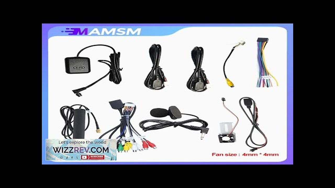 MAMSM Microphone 4G Card Fan USB GPS Rear View Camera RCA Output Review