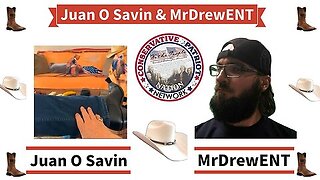 Juan O Savin & MrDrewENT first time ever Cookie Match on Conservative Patriot Nation Network.