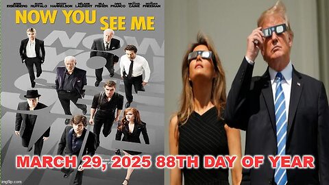 SMHP: Pedo Trump March 29, 2025 Eclipse The 88 'Apocalypse' Now You See Me!