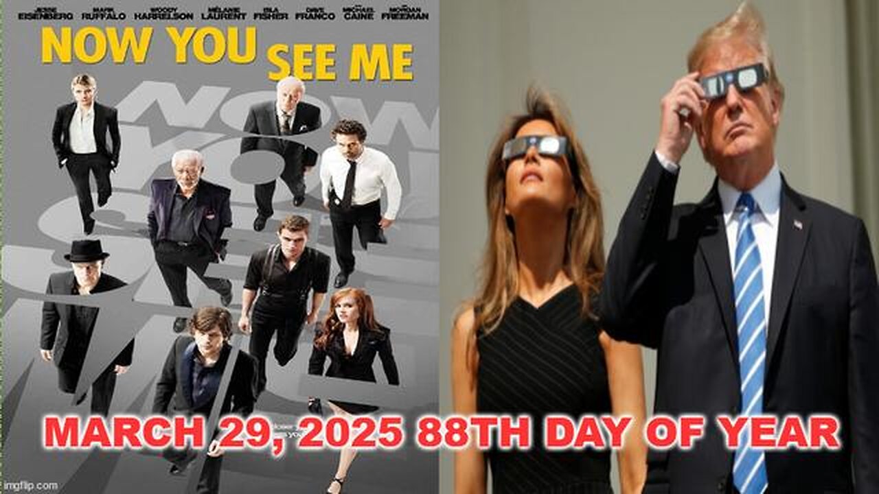 SMHP: Pedo Trump March 29, 2025 Eclipse The 88 'Apocalypse' Now You See Me!