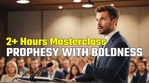 Masterclass Video (2+ Hours): In the Prophets' Shoes - Prophesy Boldly With Tony Francis