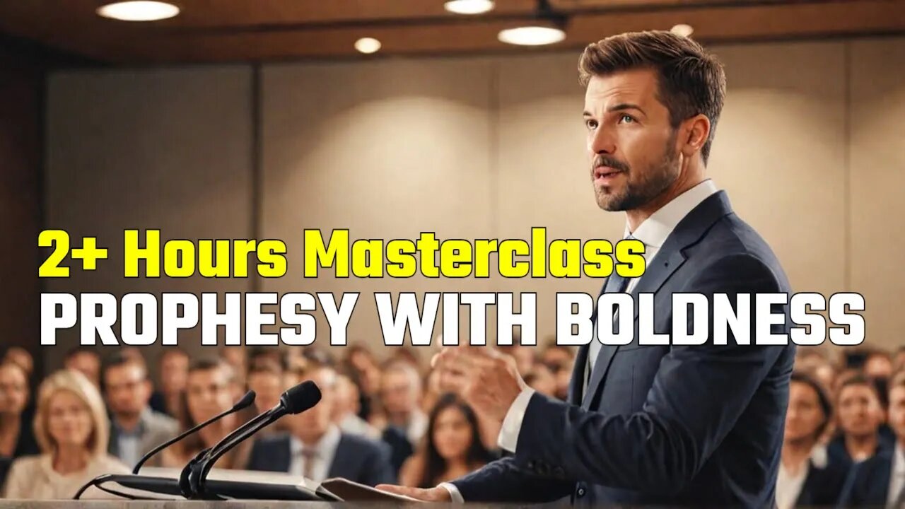 Masterclass Video (2+ Hours): In the Prophets' Shoes - Prophesy Boldly With Tony Francis