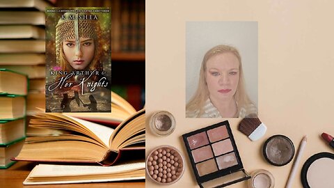 Makeup looks and books: King Arthur and her knights