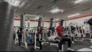 Bench Presses 105KG/231LBs 5 Rep PR