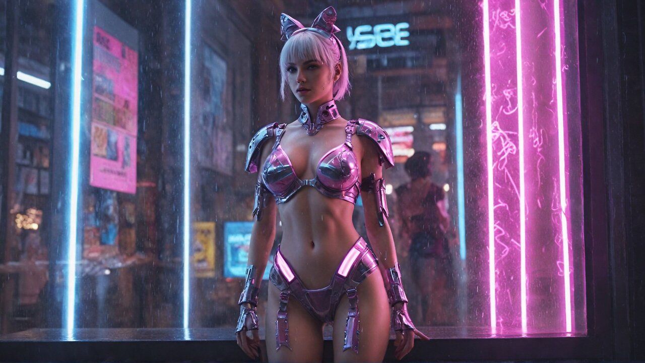 3D Photoreali anime Cyberpunk New Online Series Show?