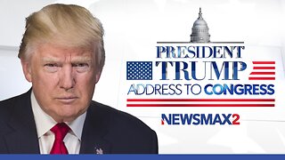 LIVE: President Donald Trump Address To Congress | NEWSMAX2