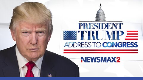 LIVE: President Donald Trump Address To Congress | NEWSMAX2