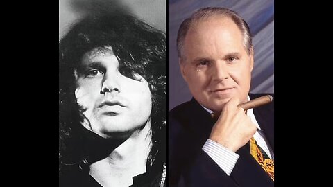 Rush Limbaugh ( aka Jim Morrison ) on TV ~ White Hat Celebrity Whistleblowers