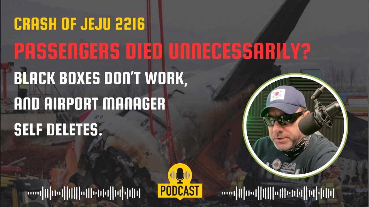JeJu 2216: Passengers Died Unnecessarily? Black Boxes Don’t Work, And Airport Manager Self Deletes.