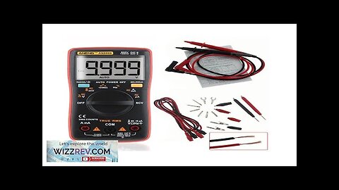 ANENG AN8009 True RMS NCV Digital Multimeter 9999 Counts Backlight AC DC Review