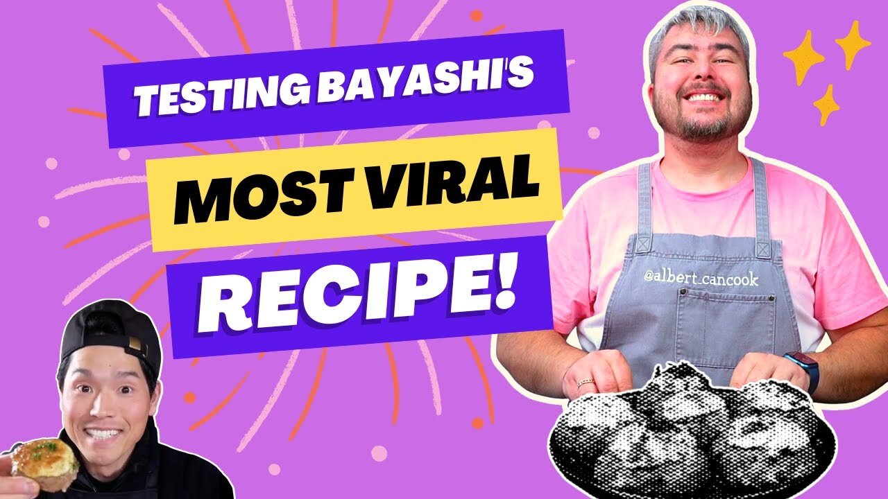 Testing Bayashi's MOST VIRAL Recipe! | This Hamburger Got 197M Views & 11M Likes Already!