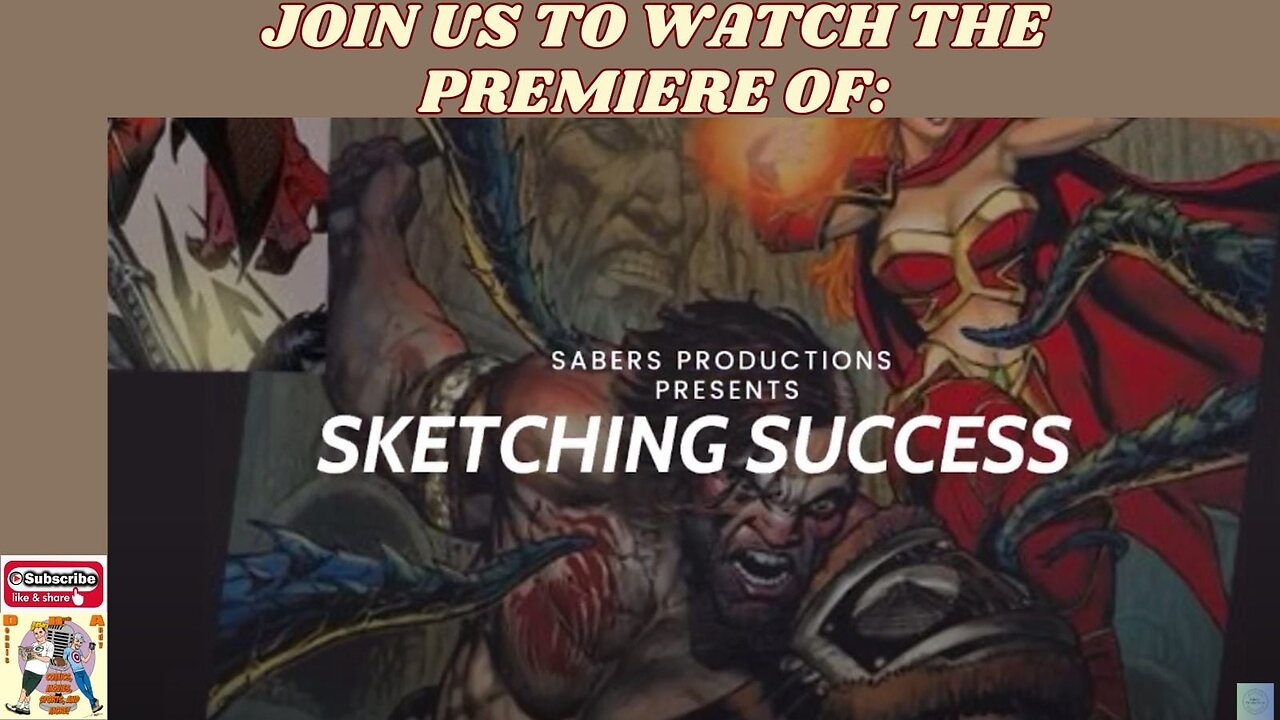 Join the DNA Show and watch the premiere of 'Sketching Success'!