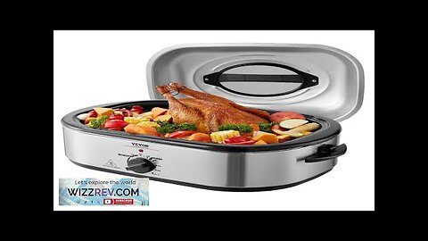 VEVOR Electric Roaster Oven 22 QT Turkey Roaster Oven with Self-Basting Lid Review