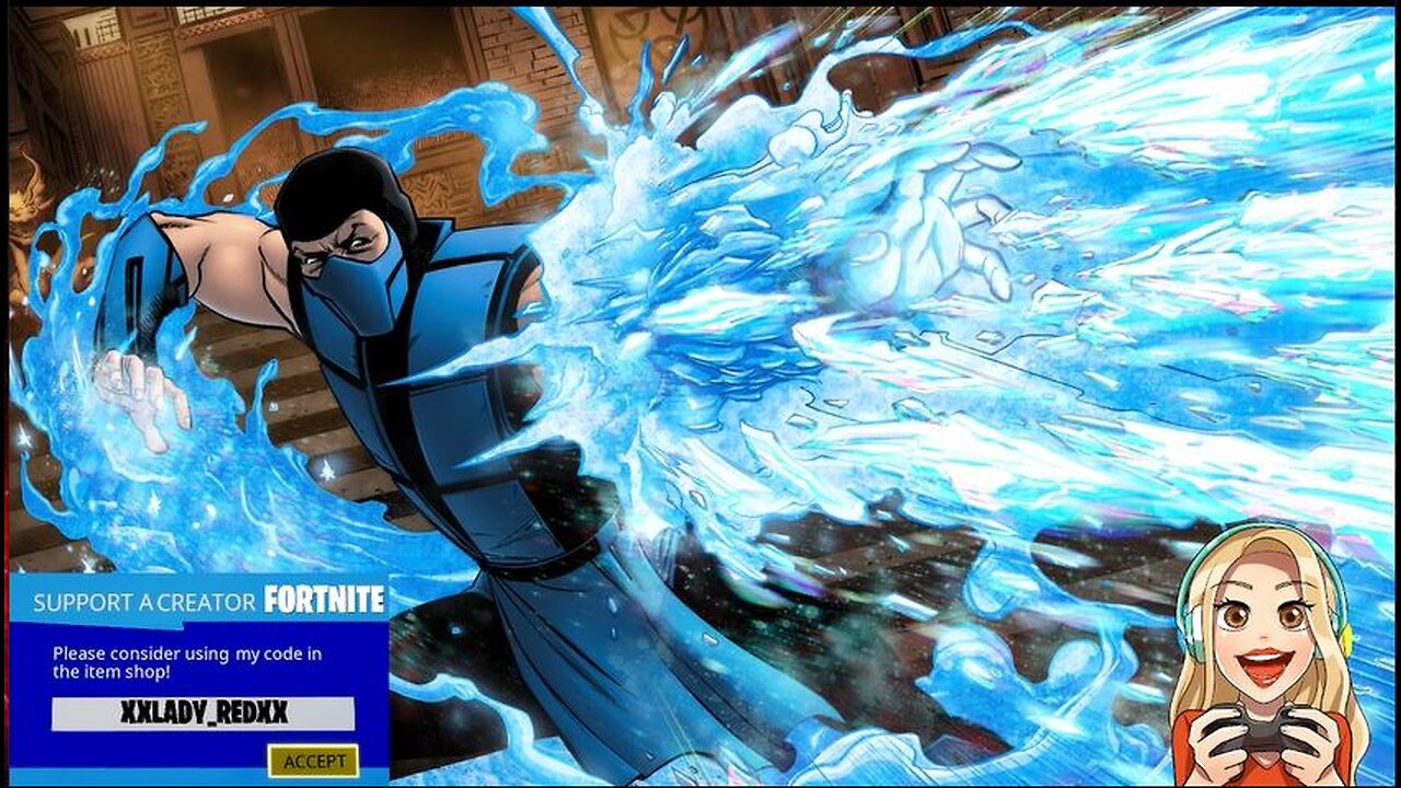 Sub-Zero MK3 (Gaming Legends Series)-Fortnite