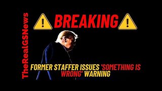 🚨 WARNING! "Former Staffer Raises Alarm: Donald Trump 'Unwell' and 'Something is Wrong'"