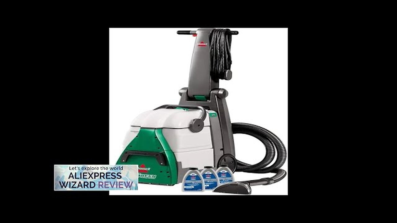 Bissell Big Green Professional Carpet Cleaner Review