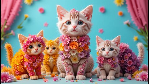 **"Flower Kittens: A Fun Adventure!"**