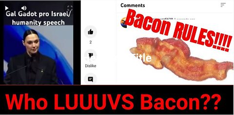 Gal Gadot Loves bacon and other Surprises!!!!
