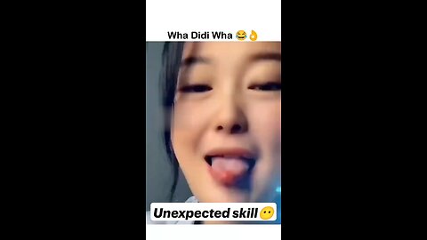 Unexpected skill 😲