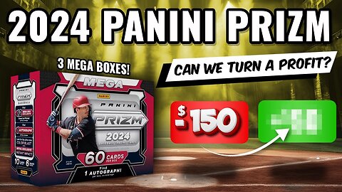 HUGE SKENES!!🚨PROFIT CHALLENGE🚨 2024 PANINI PRIZM MEGA BOX