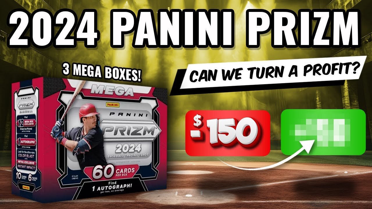 HUGE SKENES!!🚨PROFIT CHALLENGE🚨 2024 PANINI PRIZM MEGA BOX