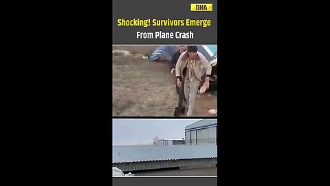 Kazakhstan Plane Crash_ Shocking! Survivors Pulled From Crashed Plane #news #viral #kazakhstan