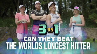 Long Drive Showdown: Martin Borgmeier vs. 3 of the World’s Longest Female Golfers at 8,000+ Yards!