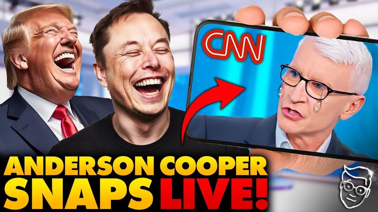CNN's Anderson Cooper has UNHINGED On-Air MELTDOWN Over Elon Musk: 'Don't Be A DICK!'