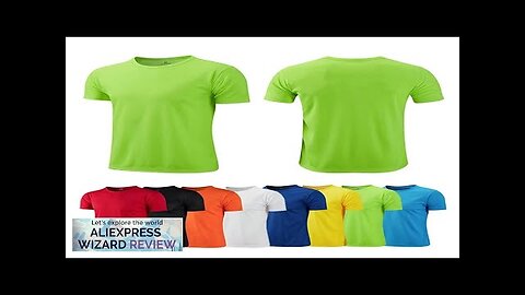 Teenager Quick Dry Short Sleeve Sport T Shirt Gym Jerseys Fitness Shirt Review