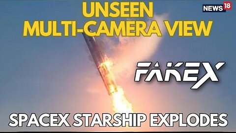 [Mar 7, 2025] FakeX explodes proving space travel is real! Flat Earth