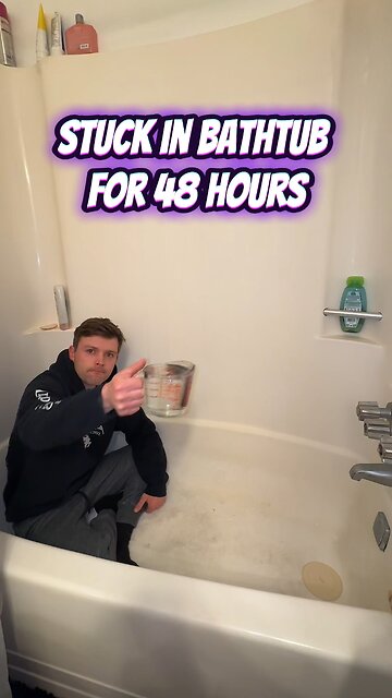 Stuck in bathtub