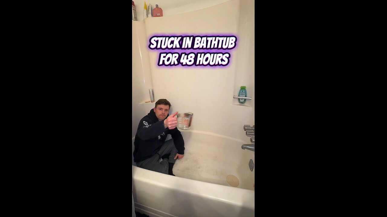 Stuck in bathtub
