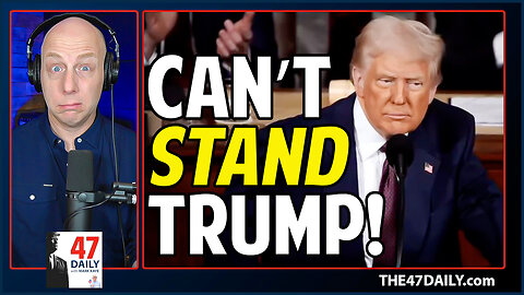 TRUMP Speech Paralyzes Democrats Who REFUSE to Stand!