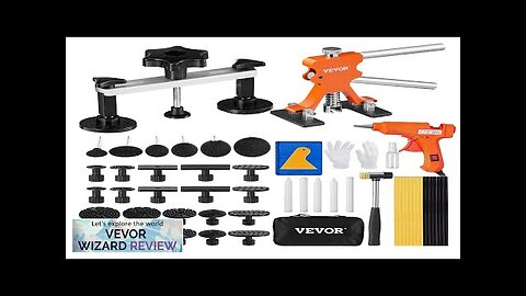 VEVOR 56 PCS Dent Removal Kit Paintless Dent Repair Kit with Golden Review