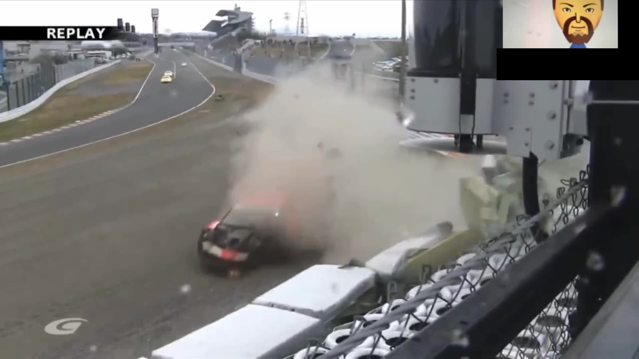 Suzuka Turn 1 Crash Compilation (REACTION)