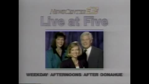 November 22, 1992 - After Donahue, It's 'Live at Five' on Indy's WTHR