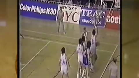 "Cibona Zagreb vs Real Madrid" FINAL RECOPA DE EUROPA 1981/82 (16 de Marzo, 1982)