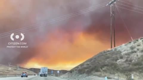 California: L'incendio sta bruciando oltre 5000 acri
