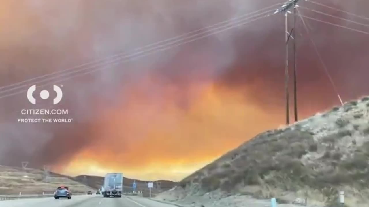 California: L'incendio sta bruciando oltre 5000 acri