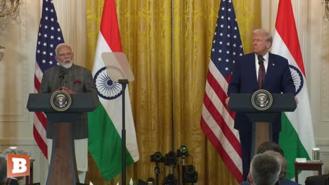 LIVE: President Trump Holds Joint Press Conference with Indian PM Modi...