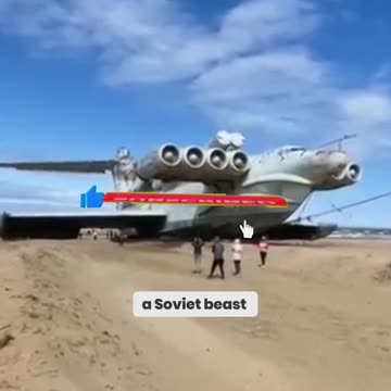 The Soviet Union's Secret Flying Monster: The Ekranoplan
