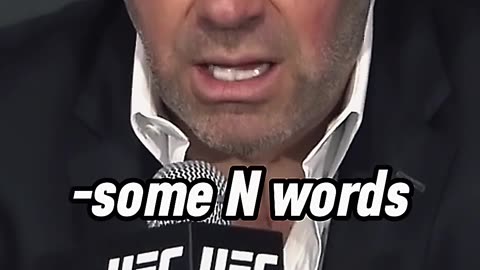 Dana White Solves Racism in 32 Seconds.